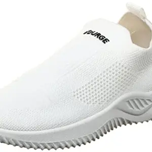 Bourge Women's Micam-502 White Running Shoes - 3 UK (35 EU) (4 US) (Micam-502-03)