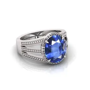 3.25 to 15.25 Ratti Neelam Stone Original Certified Blue Sapphire Gemstone Adjustable Woman Man Ring With Lab Certificate