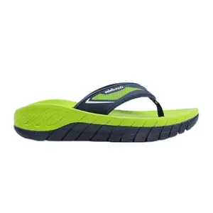 SOLETHREADS GORGE | Flipflops for Men | Stylish| Cushion | Lightweight | Casual | Trendy | Anti-Skid | Waterproof | Comfort | Durable | Outdoor | Indoor | Slippers |Everyday Flip Flop | GREEN | UK 7