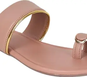 Women Pink Flats () Shopsy_SL_B_Rose Gold_4