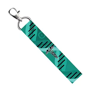 ISEE 360® Doctor Logo Lanyard Tag with Swivel Lobster for Gift Luggage Bags Backpack Laptop Bags L X H 5 X 0.8 INCH