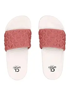 Carlton London Sports womens Cl-f-w-06 Pink Slipper - 3 UK (CL-F-W-06)