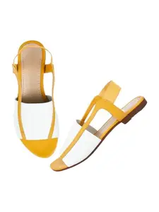 TRYME Fashionable Stylish Silppers Comfortable & Trendy Flat Sandals for Walking Working, All Day Wear for Women and Girls