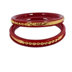 SATTIK FASHION JEWELLERY_ red topa+pat