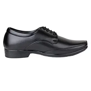 HIKBI Leather Formal Office Shoes Dress Formal Shoes for Men-Black_6