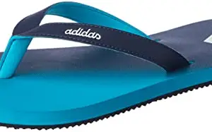 adidas womens GALACTO W MAGOLD/CBLACK/BLIBLU/PNKGLO Flip-Flop - 4 UK (GB2623)