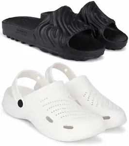 BERSACHE Men Clogs with Regular wear | Ultra Soft & Flexibility Technology Multicolor