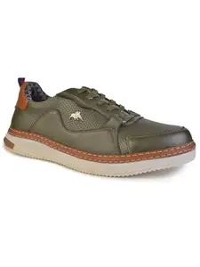 Jaripeo by BUCKAROO Jaripeo GLOR Vegan Olive Casual Shoes for Men: Size UK 6
