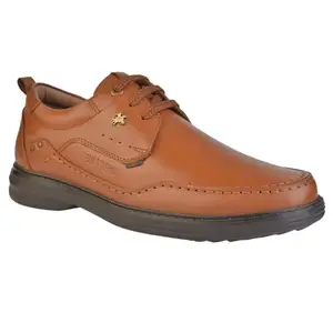 Buckaroo Adults-Men Baronet Leather Friday Casuals Shoes Lace up Tan,UK 11