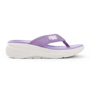 SOLETHREADS HAVEN Slippers for Women | Stylish | Comfy | Super soft | Ultra-Light | Phylon | Slippers | Flip Flops for Women|SWEET GRAPE|UK 8