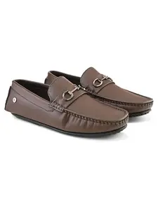 Carlton London Comfortable Fashion Sandal for Daily Use,Office Use,Casual Use,UK-10 Brown