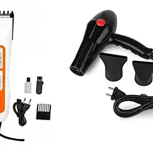 Hair dryer electric trimmer shaver 2000watt hair blower with corded trimmer