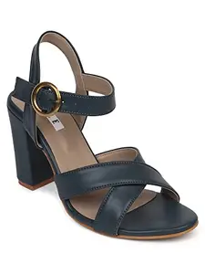 Elle Women's Heels Sandal, Pink, 7