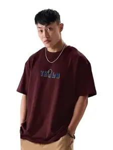 fanideazMens Oversize Cotton t-Shirt for menTshirt for Men_2275MB_XL_IPL