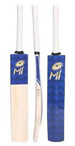 adidas playR X Mumbai Indians Extreme Tennis Popular Willow Bat Cricket (Size: 4)