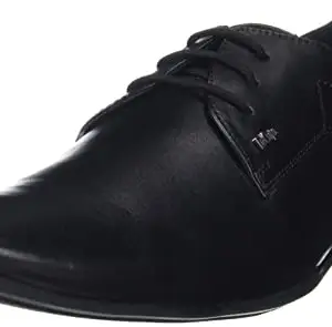 Lee Cooper Shoes Men's Black Leather Oxford (LC2139B1R)