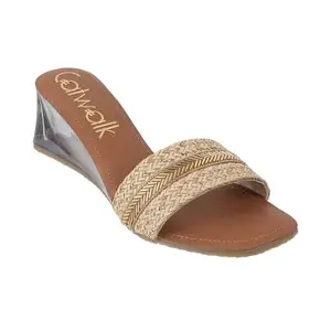 Catwalk Women Stylised Platforms Slip-On 9256 (Pink-4)