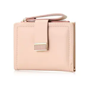 PALAY® Leather Wallet for Women RFID Blocking Wallet Women's Small Purse Ladies Bifold Purse Credit Card Wallet with Lanyard