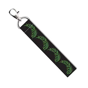 ISEE 360® Leaves Lanyard Tag with Swivel Lobster for Gift Luggage Bags Backpack Laptop Bags L X H 5 X 0.8 INCH