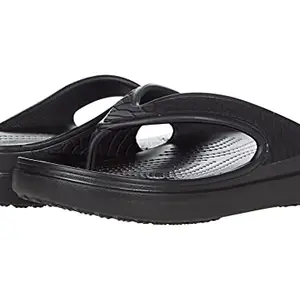 Crocs Women's Sloane Black Flip-Flop-8 UK (206918-001)-W10