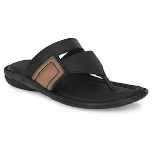 SHOE DAY BLACK SLIPPERS FOR MEN SL908