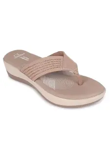 Carlton London Women Sandal,Beige,UK-3