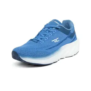 Red Chief Sports Running Shoes for Men & Boys | Stylish Lace-Up Outdoor Shoes | Lightweight Walking-Style Runners | Comfortable Athletic Blue-White | Size-8 | R1719 F026
