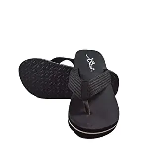 Xstar Flip Flops for Men | Comfortable Indoor Outdoor Fashionable Slippers for Men And Boys (Size 11, 12, 13, 14) (Black, numeric_12)