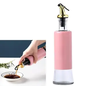 Drumstone (���� ���������� ���������������� Glass Oil Dispenser 300ml – Kitchen Vinegar Bottle for Cooking & Festive Use �������� ������ ��������-������ & ������ ������������������