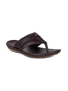 Bata Mens Spike Brown Sandal