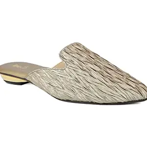 Inc.5 Flat Women's Fashion Sandals 800074_ANT GOLD