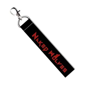 ISEE 360® Naked Wolves Lanyard Tag with Swivel Lobster for Gift Luggage Bags Backpack Laptop Bags L X H 5 X 0.8 INCH