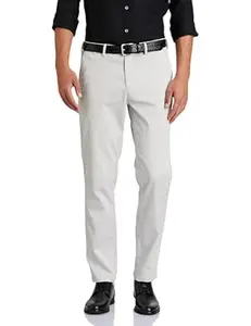 Symbol Premium Men's Regular Fit Flexi Waist Casual Pants | Stretchable Chinos | Stylish Office Fashion Trousers