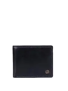 Da Milano Genuine Leather Blue Mens Wallet (MW-0403F)