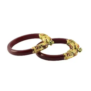 vidhya kangan Classy Bangle- Maroon 2.14