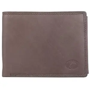 Delfin Genuine Leather Wallet for Men (Beige)