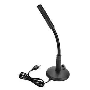 FILR USB Microphone for Computer, Omnidirectional USB Microphone for Computer Desktop Plug & Play for Recording, Online Chatting