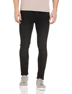 Spykar Men's Kano Slim Fit Mid-Rise Jeans (Ankle Length)