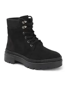 ELLE Women Boot,Black,UK-7