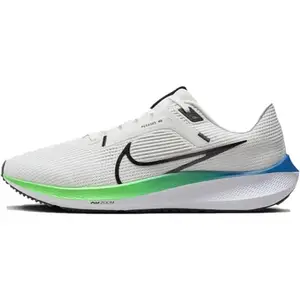 Nike AIR Zoom Pegasus 40-Platinum Tint/Black-White-Green STRIKE-DV3853-006-12UK