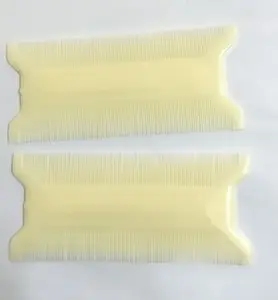 Double Sided Plastic Lice Comb (4 x 1.5 inch) 2 Pcs