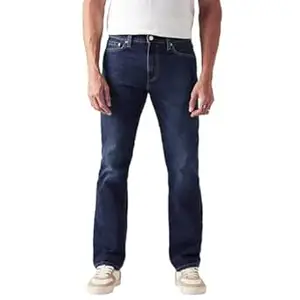 Levi's Men's 517 Dark Indigo Bootcut Fit Mid-Rise Jeans