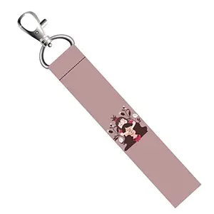 ISEE 360® Mom and Girl Lanyard Tag with Swivel Lobster for Gift Luggage Bags Backpack Laptop Bags L X H 5 X 0.8 INCH