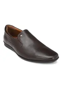 Louis Philippe Men's Brown Formal Shoes