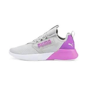 Puma Womens Retaliate Mesh WN's Gray Violet-Electric Orchid Walking Shoe - 4UK (19555114)