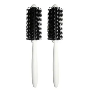 MICLAC Professional roller comb for men,Curling comb roller for men & women - Pack Of 2 (Random colors)