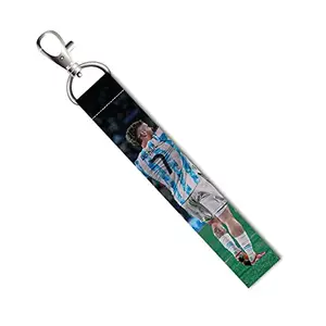 ISEE 360® De Paul Football Lanyard Tag with Swivel Lobster for Gift Luggage Bags Backpack Laptop Bags L X H 5 X 0.8 INCH