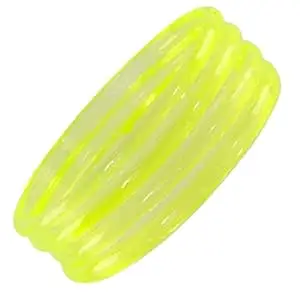 STYOLLO Viral Plain Transparent Glass Kada Set For Women & Girls | Kanch Kada For Girls | Daily Ethnic Traditional Jewelry | Glossy Classic Fashion Kangan For Wedding, Festive & Parties - Set Of 4