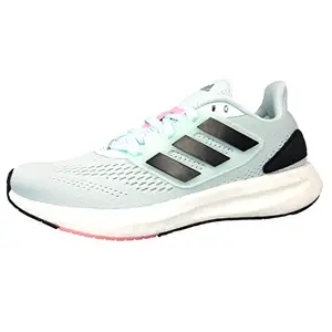 Adidas Women Textile EQ Super W Running Shoes ALMBLU/CBLACK/CLOWHI UK-4