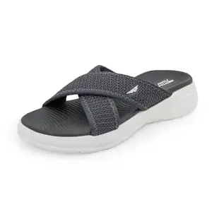 Red Tape Women's Sports Sandals | Lightweight Comfortable Sliders Grey